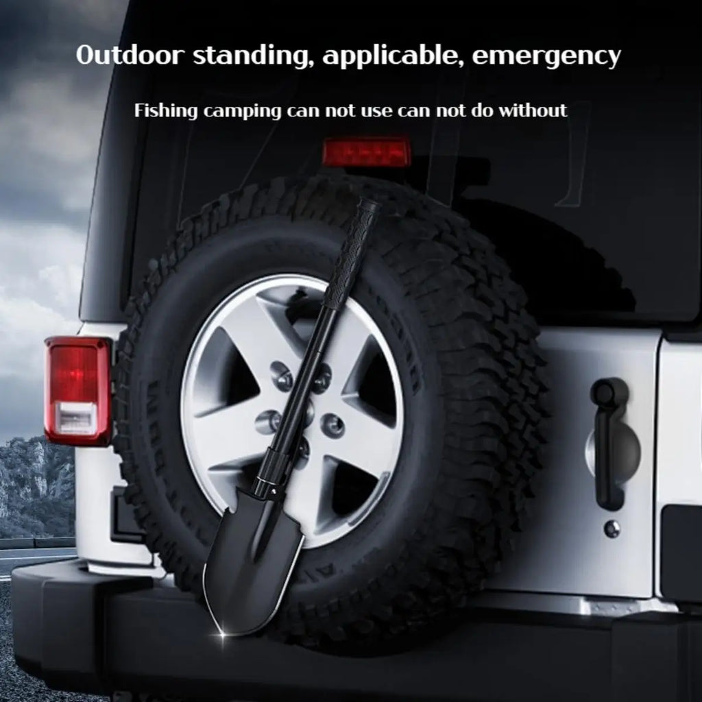 Portable Folding Camping Shovel – Multifunctional Outdoor Survival Tool